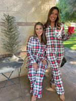 Load image into Gallery viewer, Holiday Plaid Pajama Set