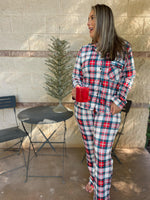 Load image into Gallery viewer, Holiday Plaid Pajama Set