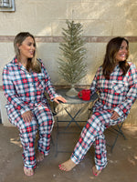 Load image into Gallery viewer, Holiday Plaid Pajama Set