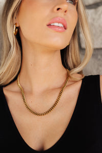 Chain Reaction Gold Plated Choker
