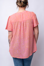 Load image into Gallery viewer, Let Me See You Do It Shawl Neckline Blouse
