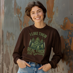 Load image into Gallery viewer, I Like Them Real Thick and Sprucey Graphic Long Sleeve Tee
