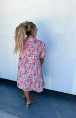 Load image into Gallery viewer, PREORDER: Summer Blooms Floral Dress in Two Colors
