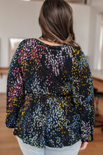 Load image into Gallery viewer, As It Happened Faux Wrap Top
