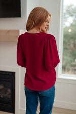 Load image into Gallery viewer, Back in Business V-Neck Blouse
