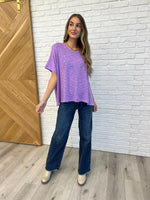 Load image into Gallery viewer, Basically Flowing Dolman Sleeve Top in B Lavender
