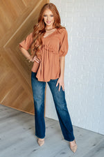 Load image into Gallery viewer, Better Than Ever Ruffle Detail Blouse
