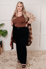 Load image into Gallery viewer, Cabin Fever Flannel Plaid Oversized Shacket
