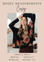 Load image into Gallery viewer, You&#39;re Enough Floral Cardigan
