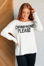 Load image into Gallery viewer, Champagne Please Lightweight Sweater
