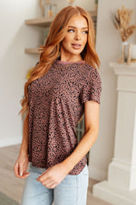 Load image into Gallery viewer, Cheetah Girl Short Sleeve Top
