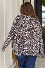 Load image into Gallery viewer, Clap for Yourself Long Sleeve Top in Animal Print
