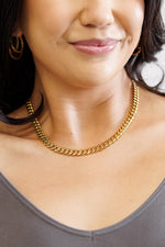 Load image into Gallery viewer, Curiously Cute Cuban Chain Necklace
