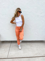 Load image into Gallery viewer, PREORDER: Quinn Cargo Joggers in Two Colors

