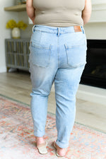 Load image into Gallery viewer, Cooper High Rise Vintage Denim Jogger
