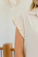 Load image into Gallery viewer, Day Date Ruffle Sleeved Blouse
