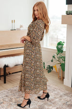 Load image into Gallery viewer, Ever So Briefly Floral Maxi Dress
