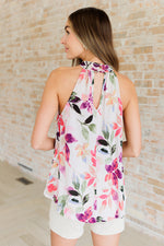 Load image into Gallery viewer, Feeling Lovely Floral Halter Blouse
