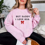 Load image into Gallery viewer, I Love Him Graphic Sweatshirt
