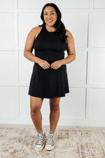 Load image into Gallery viewer, Gym and Tonic Butter Romper Dress in  Black
