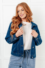 Load image into Gallery viewer, Have We Met Oversized Denim Jacket
