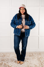 Load image into Gallery viewer, Have We Met Oversized Denim Jacket
