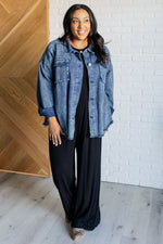 Load image into Gallery viewer, Hilary Wide Leg Jumpsuit in Black
