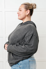 Load image into Gallery viewer, Hold That Thought Rib Knit Hoodie
