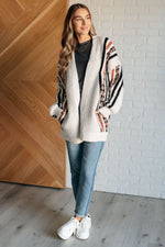 Load image into Gallery viewer, Holding On Aztec Print Cardigan
