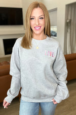 Load image into Gallery viewer, Love More Embroidered Sweatshirt
