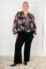 Load image into Gallery viewer, I Wish We Had it All Surplice Floral Blouse
