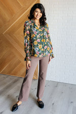 Load image into Gallery viewer, Ideal Ideas Floral Blouse
