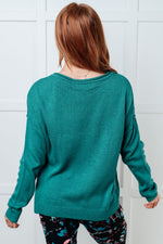 Load image into Gallery viewer, In Stitches Drop Shoulder Sweater
