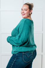 Load image into Gallery viewer, In Stitches Drop Shoulder Sweater
