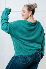 Load image into Gallery viewer, In Stitches Drop Shoulder Sweater
