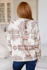 Load image into Gallery viewer, Just Going For It Aztec Hoodie
