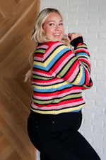 Load image into Gallery viewer, Keep Dreaming Striped Sweater
