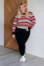 Load image into Gallery viewer, Keep Dreaming Striped Sweater
