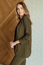 Load image into Gallery viewer, Magic 3/4 Blazer in Olive
