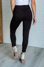 Load image into Gallery viewer, Magic Ankle Crop Skinny Pants in Chocolate
