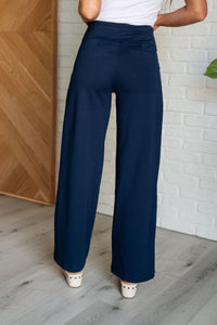 Magic Wide Leg Pants in Navy