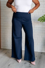 Load image into Gallery viewer, Magic Wide Leg Pants in Navy
