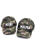 Load image into Gallery viewer, Mama and Mini Hat Set in Camo
