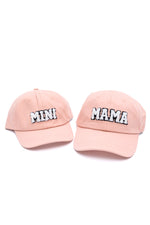 Load image into Gallery viewer, Mama and Mini Hat Set in Pink
