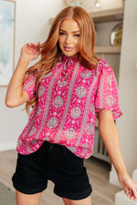 Load image into Gallery viewer, Moments Like This V-Neck Bell Sleeve Blouse
