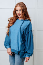 Load image into Gallery viewer, Needs Some Logic Color Block Hoodie
