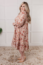 Load image into Gallery viewer, Next to You Balloon Sleeve Floral Dress
