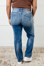 Load image into Gallery viewer, Nivea Vintage Wash Thermal Straight Jeans
