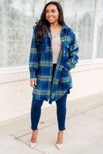 Load image into Gallery viewer, No Tears Plaid Coat
