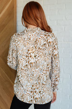 Load image into Gallery viewer, Office Safari Keyhole Tie Detail Blouse
